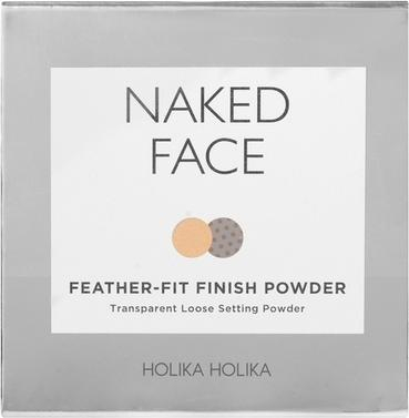 Рассыпчатая пудра для лица Naked Face Feather Fit Finish Powder вид 4